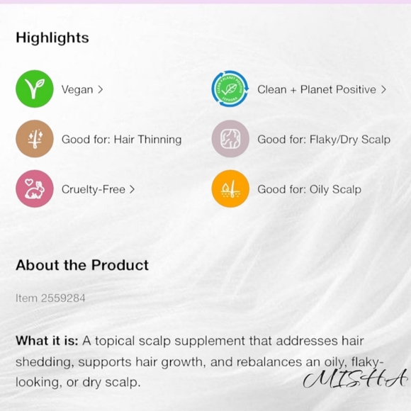 GIFTED The Nue Co. SUPA_THICK Hair Serum NIB - Picture 5 of 10